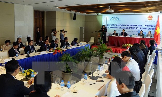 Acara pembukaan Konferensi ke-7 kawasan Asia-Pasifik dalam Uni Parlemen Francophonie