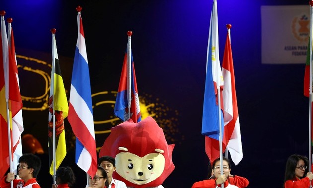 Acara penutupan ASEAN Para Games 2015