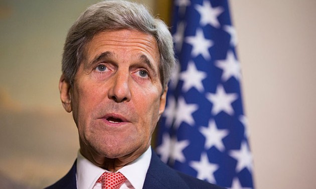 Menlu AS, John Kerry mengunjungi Laos