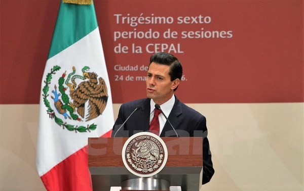 Pembukaan persidangan ke-36 Komisi Ekonomi Amerika Latin di Meksiko