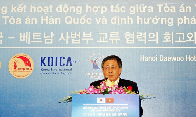 Memperkuat kerjasama hukum antara Vietnam dan Republik Korea