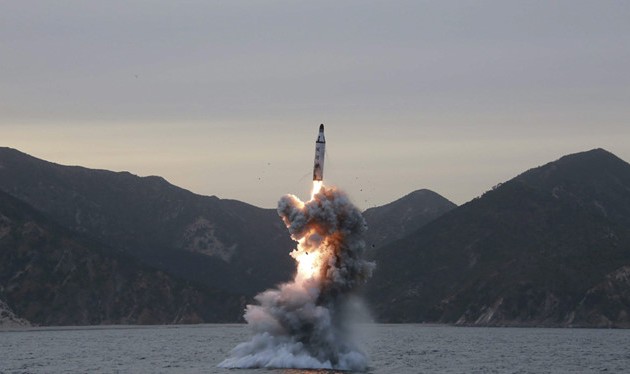 Republik Korea menemukan RDRK meluncurkan misil balistik dari kapal selam