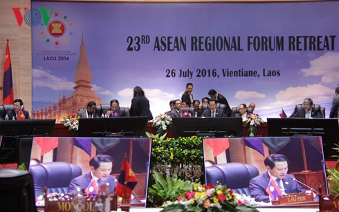 Forum ARF 23 mengesahkan Pernyataan kerjasama antara badan-badan pelaksana hukum di laut menurut rekomendasi Vietnam