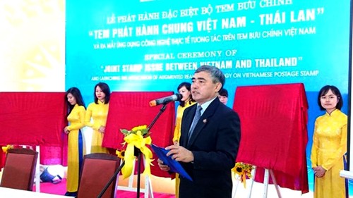 Vietnam-Thailand bersama-sama mengedarkan perangko