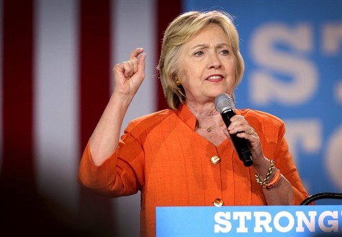 Hillary Clinton mendahului lawannya dengan skala nasional