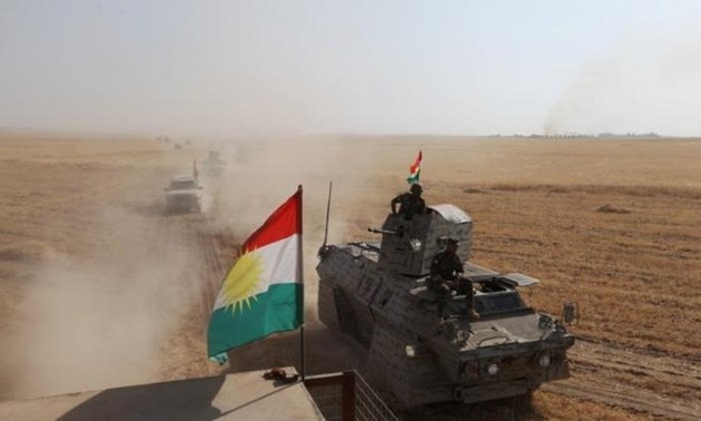 Pasukan orang Kurdi membentuk front baru untuk menentang IS