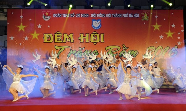 Aktivitas-aktivitas menyambut Festival Medio Musim Rontok untuk kaum anak-anak