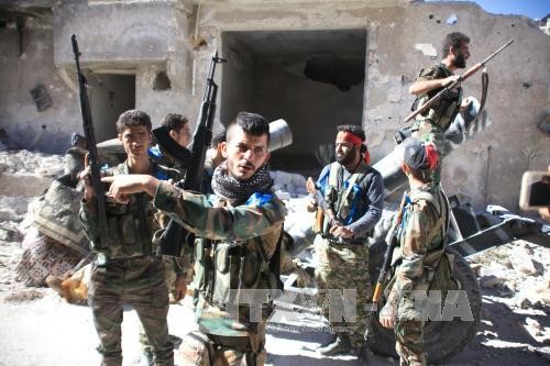 Tentara pemerintah mencapai kemajuan di Aleppo