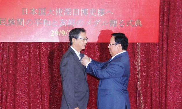 Mendorong hubungan kerjasama dan persahabatan antara dua negara Vietnam-Jepang