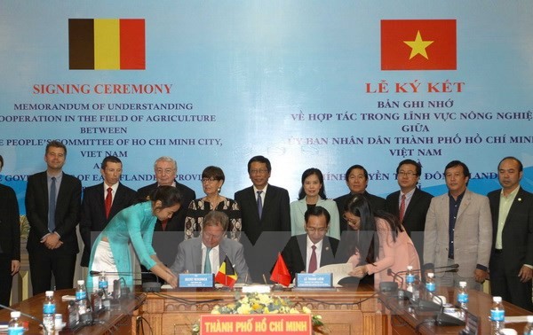 Kota Ho Chi Minh dan provinsi Flanders (Belgia) melakukan kerjasama di bidang pertanian