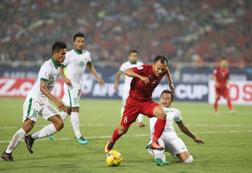 Tim sepak bola Vietnam berhenti pada babak semi-final pada laga kandang