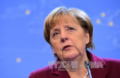 Kanselir Jerman, Angela Merkel mengimbau untuk mengalahkan terorisme