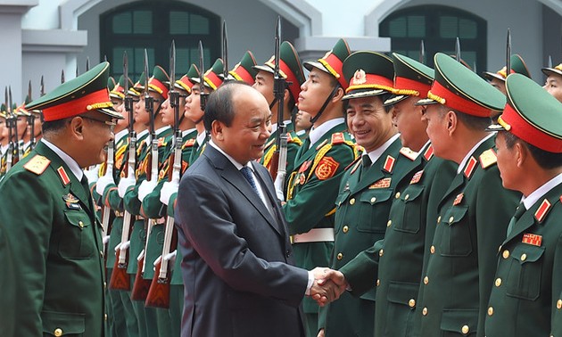 PM Nguyen Xuan Phuc melakukan kunjungan kerja di Direktorat Jenderal Intelijen Pertahanan
