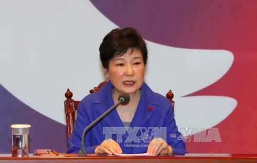 Presiden Park Geun-hye ditentukan menjadi tersangka korupsi