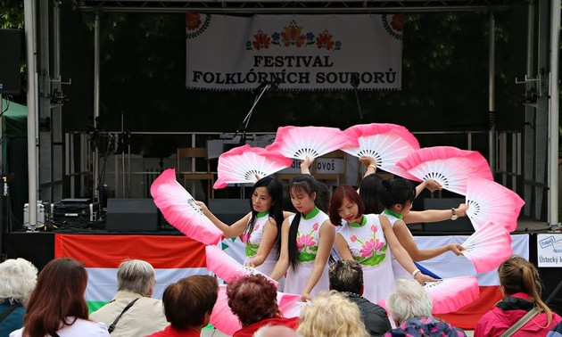 Kebudayaan Vietnam bersinar cerah pada Festival budaya tradisional etnis-etnis Czech