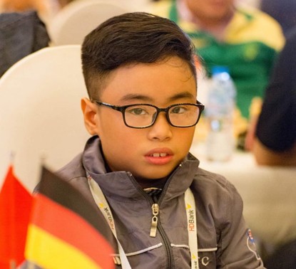Catur Vietnam meraih medali di kejuaraan catur anak-anak dunia 2017