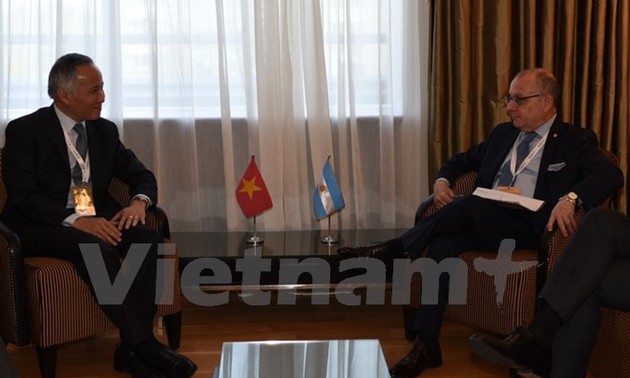 Vietnam dan Argentina bermufakat mendorong pertukaran dagang