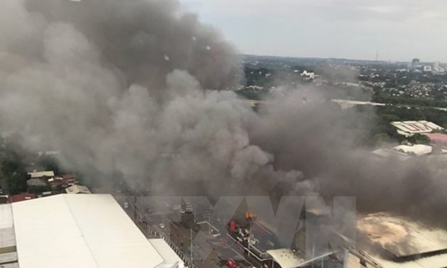  Tidak ada orang yang bisa selamat dalam kebakaran di Pusat perdagangan di Filipina