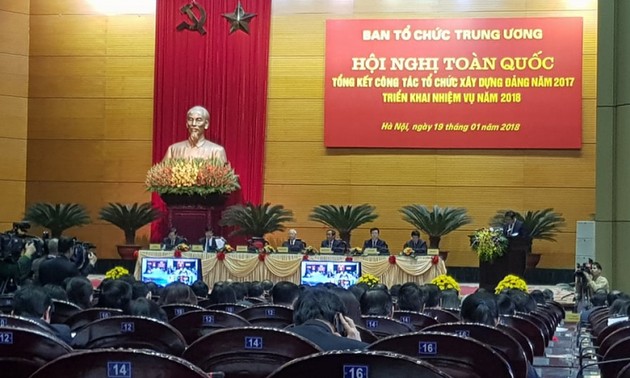  Konferensi nasional  tentang penggelaran tugas pekerjaan organisasi dan pembangunan Partai Komunis tahun 2018