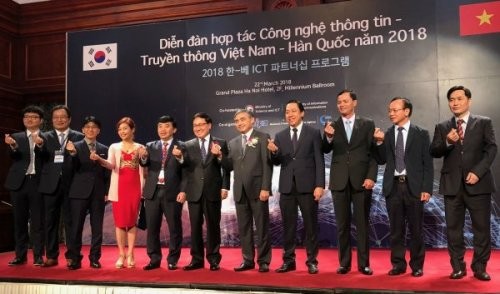 Badan usaha teknologi, informasi dan komunikasi Vietnam dan Republik Korea menandatangani 4 permufakatan kerjasama