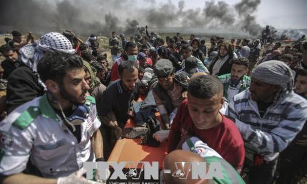 Kekerasan  terjadi lagi di sepanjang garis perbatasan Jalur Gaza-Israel