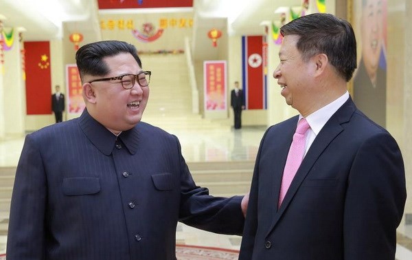   Pemimpin RDRK, Kim Jong-un mengimbau untuk memperkuat hubungan dengan Tiongkok