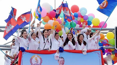 Aktivitas Parlemen Kamboja angkatan V berhenti, membuka proses pemilu Parlemen angkatan baru