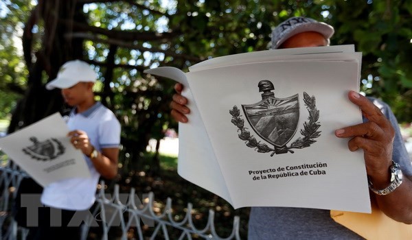 Kuba memberitahukan proses mengambil pendapat dari warga tentang Rancangan UUD baru