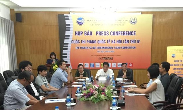 Sembilan negara dan teritori menghadiri Kontes Piano Internasional Ha Noi