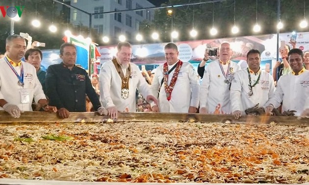 Acara penutupan  Festival Kuliner Internasional Da Nang tahun 2019