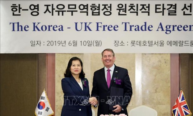 Republik Korea dan Inggris mencapai permufakatan pendirian prinsipil tentang FTA