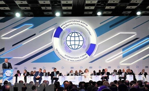 Pembukaan Forum internasional tentang pengembangan parlemen di Federasi Rusia