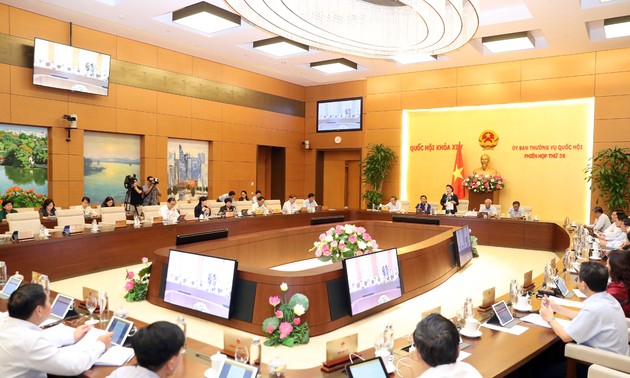 Komite Tetap MN Vietnam mempelajari rancangan Resolusi tentang penjelasan beberapa pasal dalam UU mengenai Perancangan