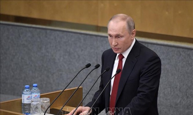 Presiden Vladimir Putin menegaskan bahwa perekonomian Rusia akan muncul lebih kuat
