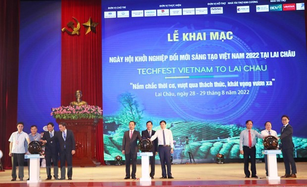 Pembukaan Festival Pembaruan Kreatif Vietanm 2022 di Provinsi Lai Chau