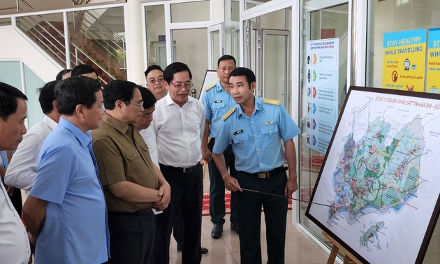 PM Pham Minh Chinh Menyurvei Perancangan, Beberapa Proyek Besar di Provinsi Ba Ria-Vung Tau