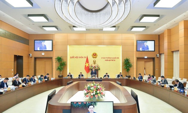 Pembukaan Sidang ke-22 Komite Tetap MN Vietnam