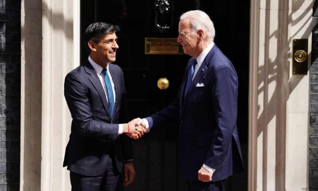 Presiden AS, Joe Biden Bertemu dengan PM Inggris dan Raja Charles III