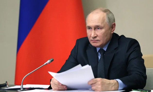 Presiden Rusia Mengadakan Rapat tentang Insbilitas di Dagestan