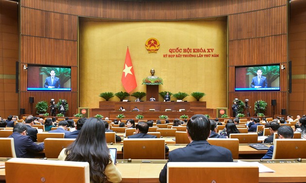 MN Vietnam Bahas Rancangan Resolusi tentang Beberapa Mekanisme, Kebijakan Khusus dalam Pelaksanaan Target-Target Nasional