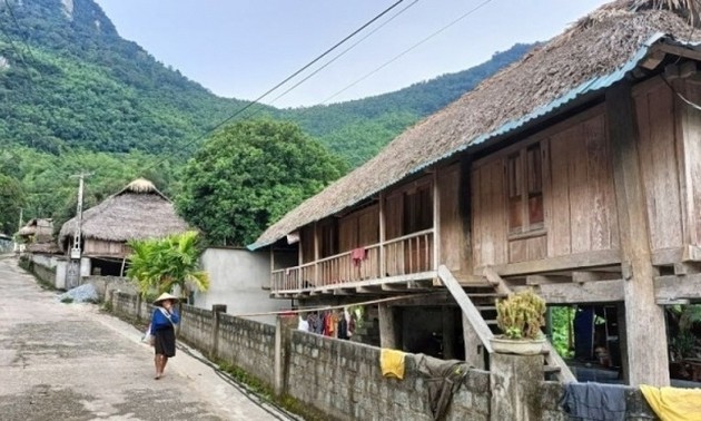 Rumah Panggung yang Unik dari Warga Etnis Minoritas Thai di Provinsi Thanh Hoa Bagian Barat