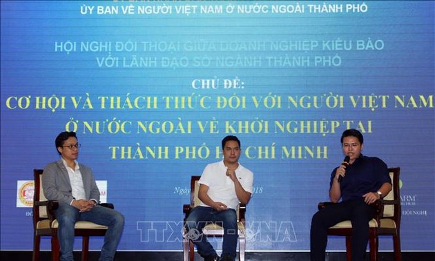 Ho Chi Minh City holds dialogue with overseas Vietnamese firms