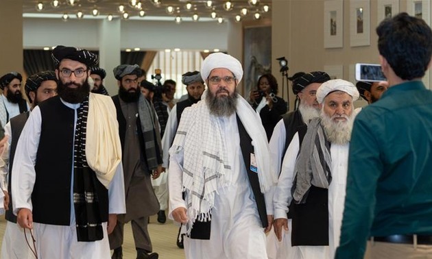 Taliban negotiators in Doha for talks with Afghan government 