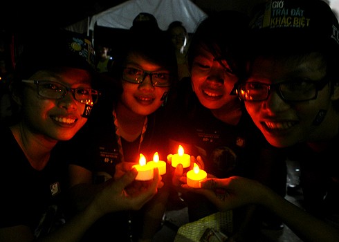 Свет выключился в Ханое и городе Хошимине в отклик на "Час Земли - 2012"