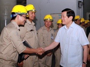 Президент СРВ Чыонг Тан Шанг совершил рабочую поездку в провинцию Шонла