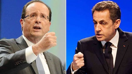 Кандидаты на пост президента Франции провели теле- и радиодебаты перед...