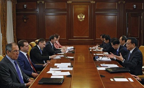 Укрепление отношений стратегического партнерства между Россией и Китаем