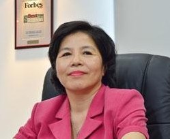 Директор-распорядитель компании «Винамилк» была прославлена в Азии