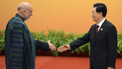 Установление отношений стратегического партнерства между Китаем и Афганистаном