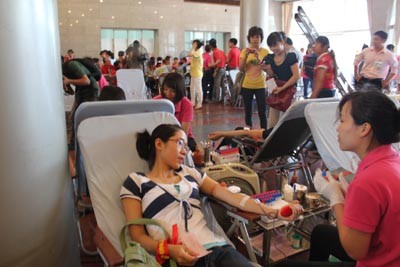 Отмечается Всемирный день донора крови